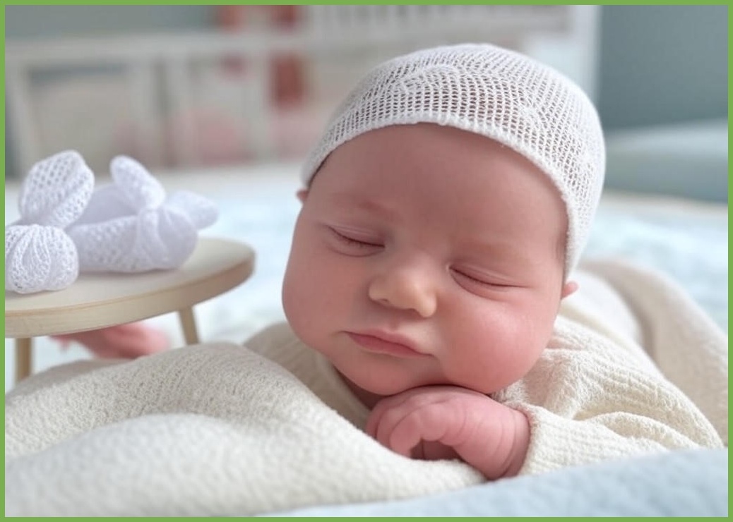 메르베 신생아 코튼메쉬 손싸개 3종 세트 - 이미지 1