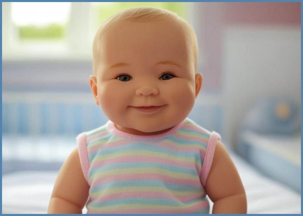베렝구어 안아주세요 아기돌보기 반팔 인형 50cm - 이미지 1